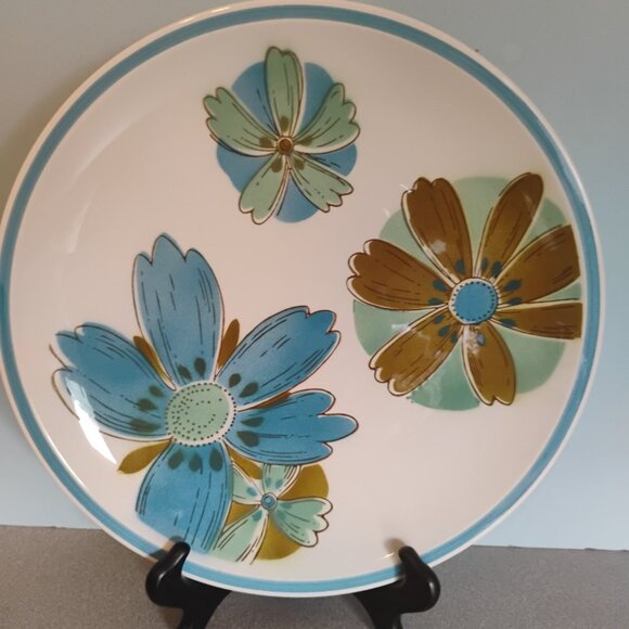 Ceramic Guild Esperanto Vintage Cabaret Pattern Large Platter/Chop Plate - Picture 2 of 4